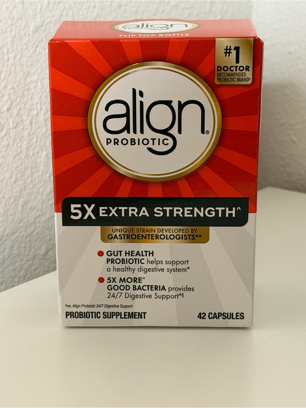 Probiotic 5X Extra Strength Capsules - Red
